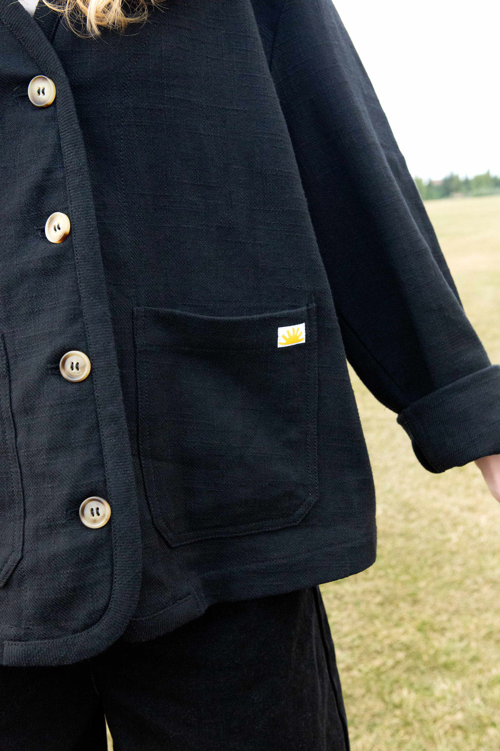 Reuben Jacket Black