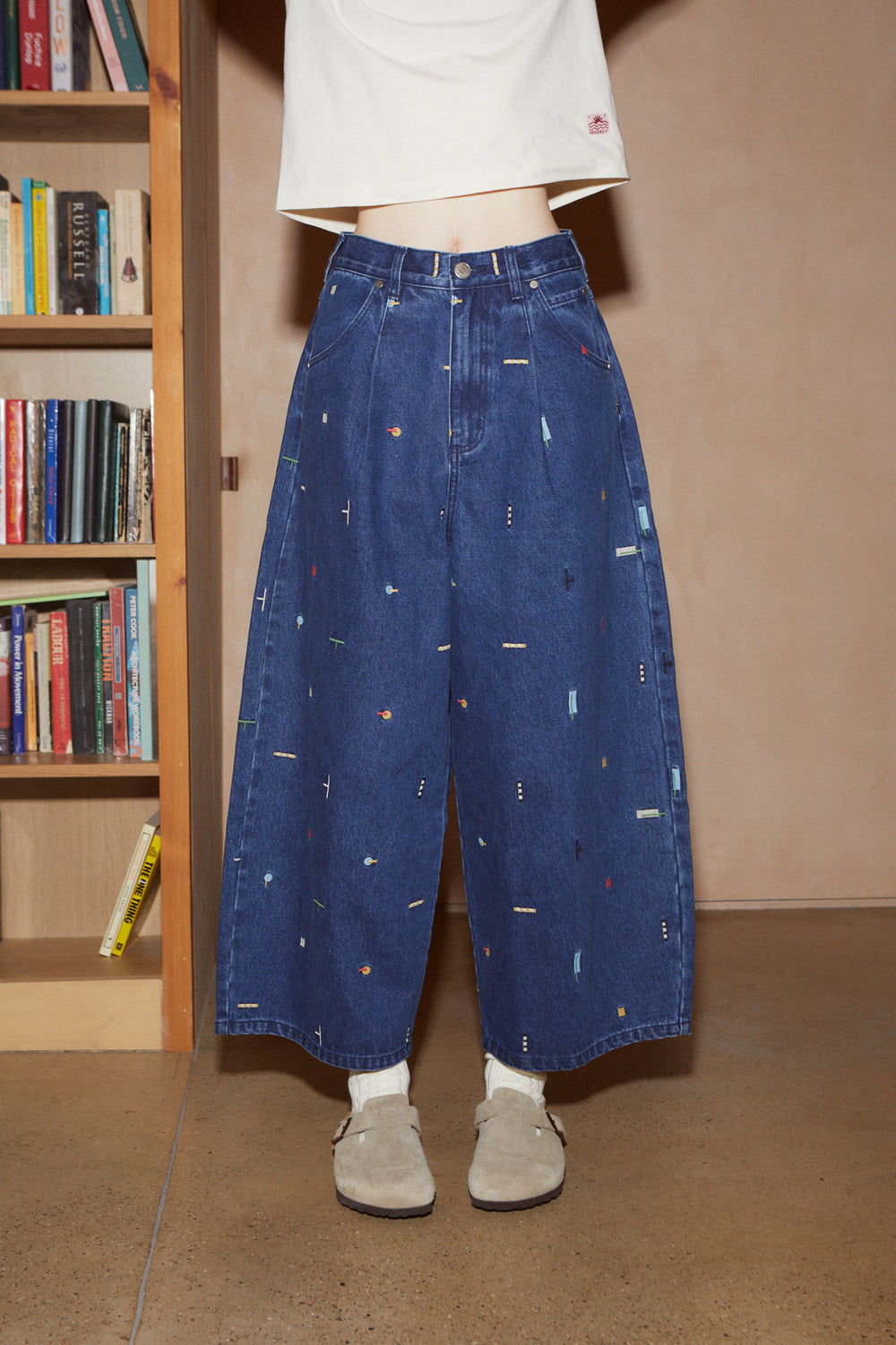 Mason Jean Embroidered