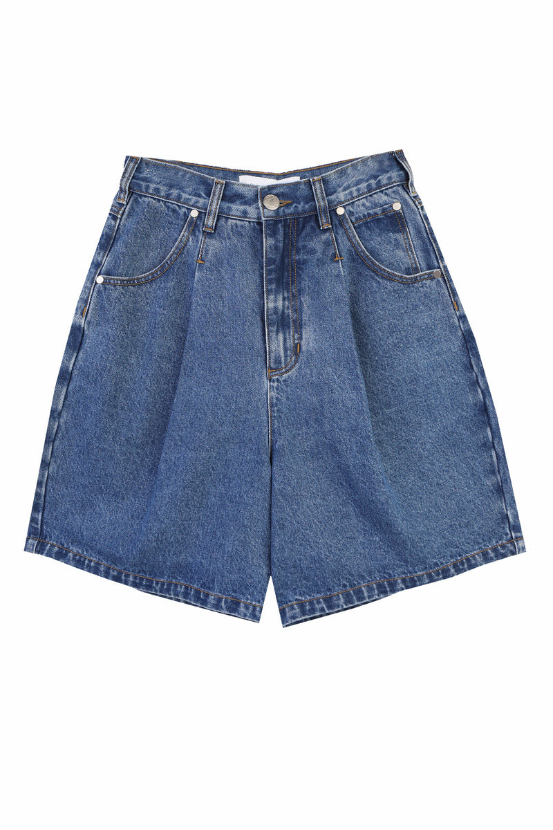 MASON SHORTS MID BLUE