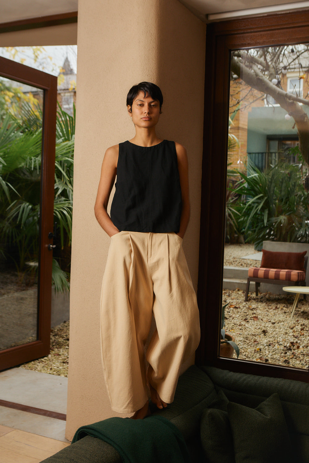 MASON TROUSER BEIGE