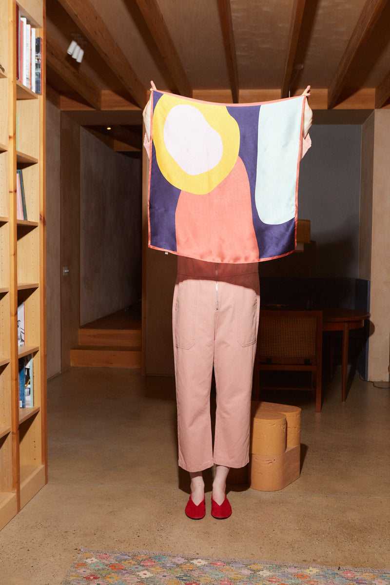 PAINTER'S SILK SCARF
