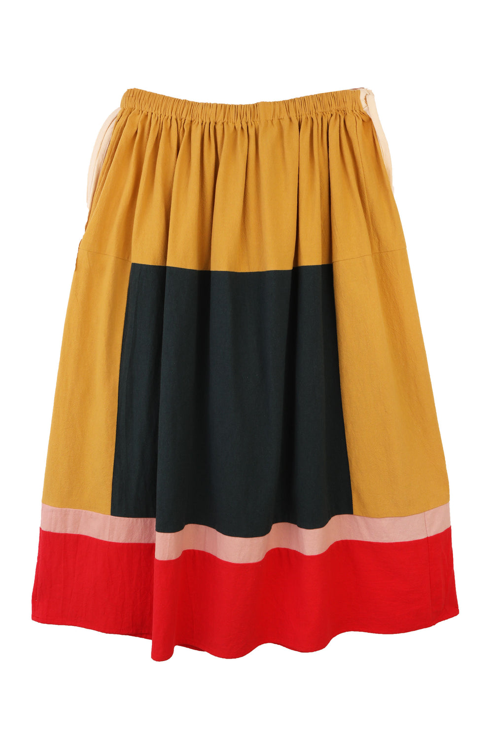 Vince Skirt Mustard Multi