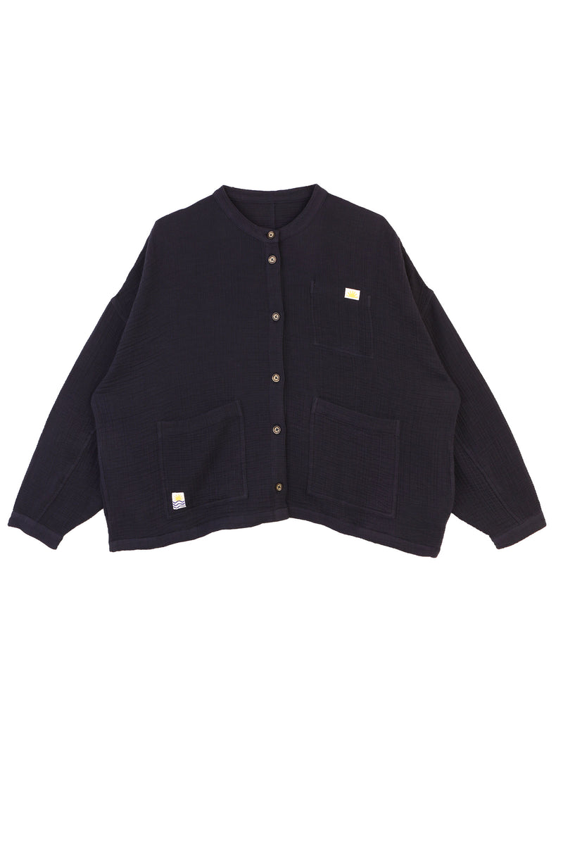 Gauze Chore Coat Midnight
