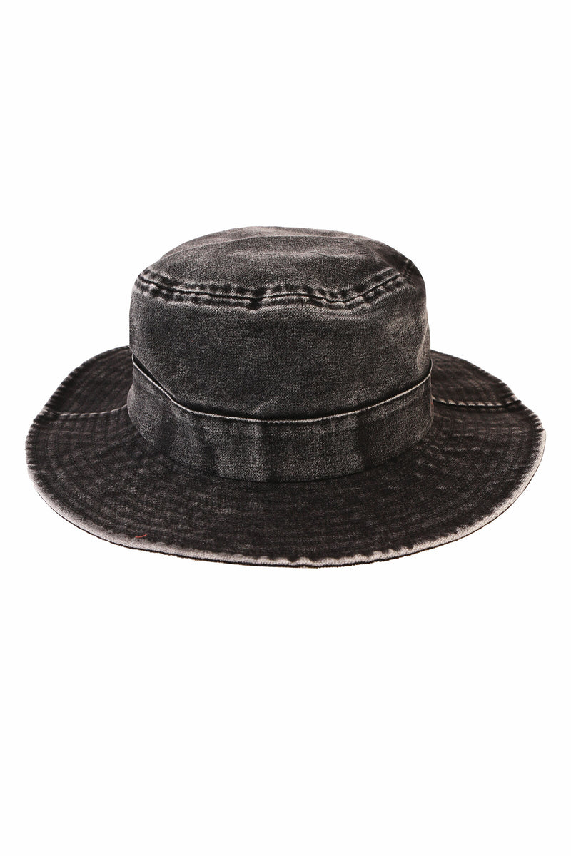 Wide Bucket Stonewash