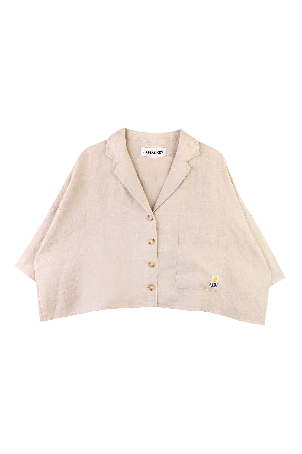 Maxim Linen Shirt Cream