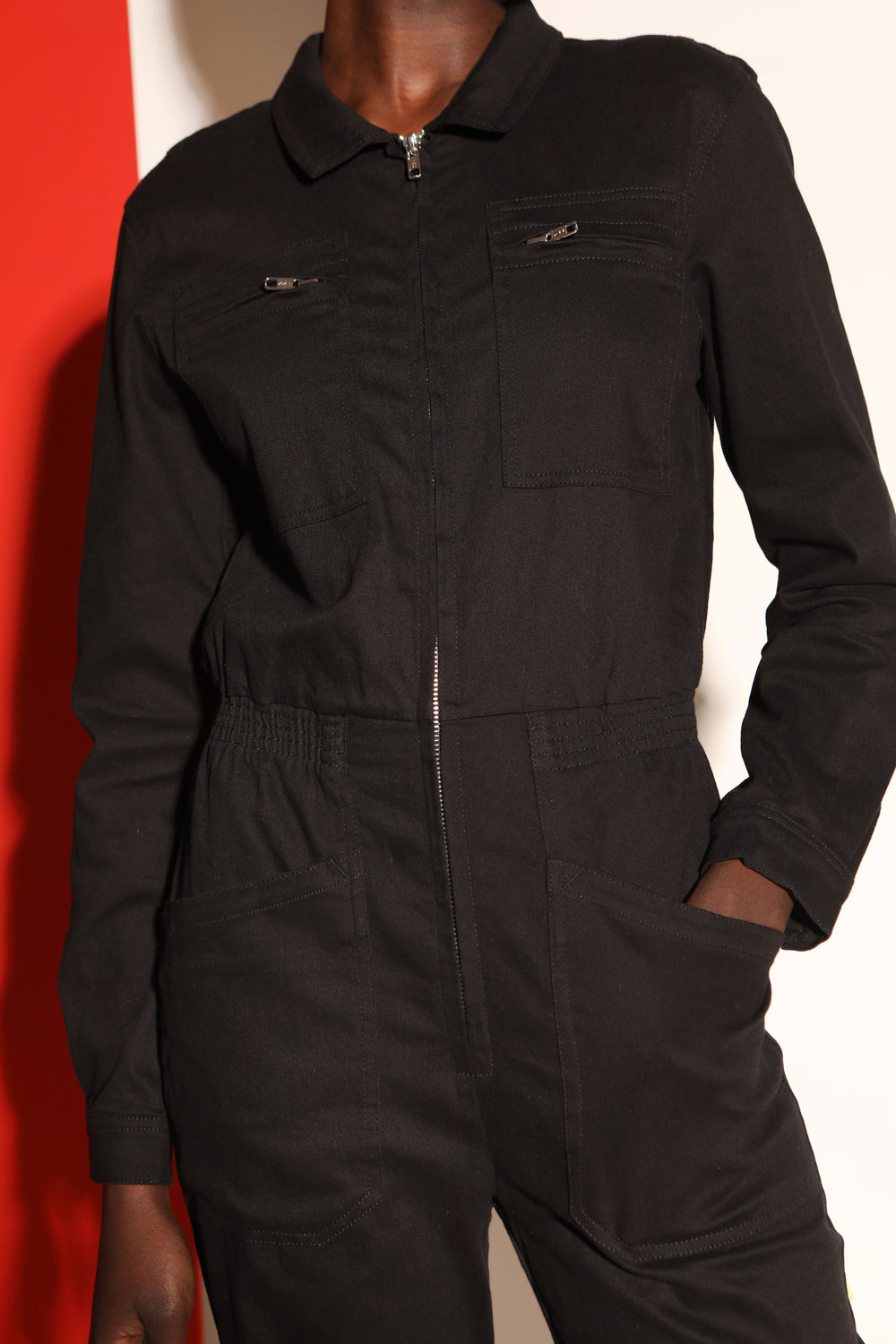 Danny Stretch Drill 连体服 黑色