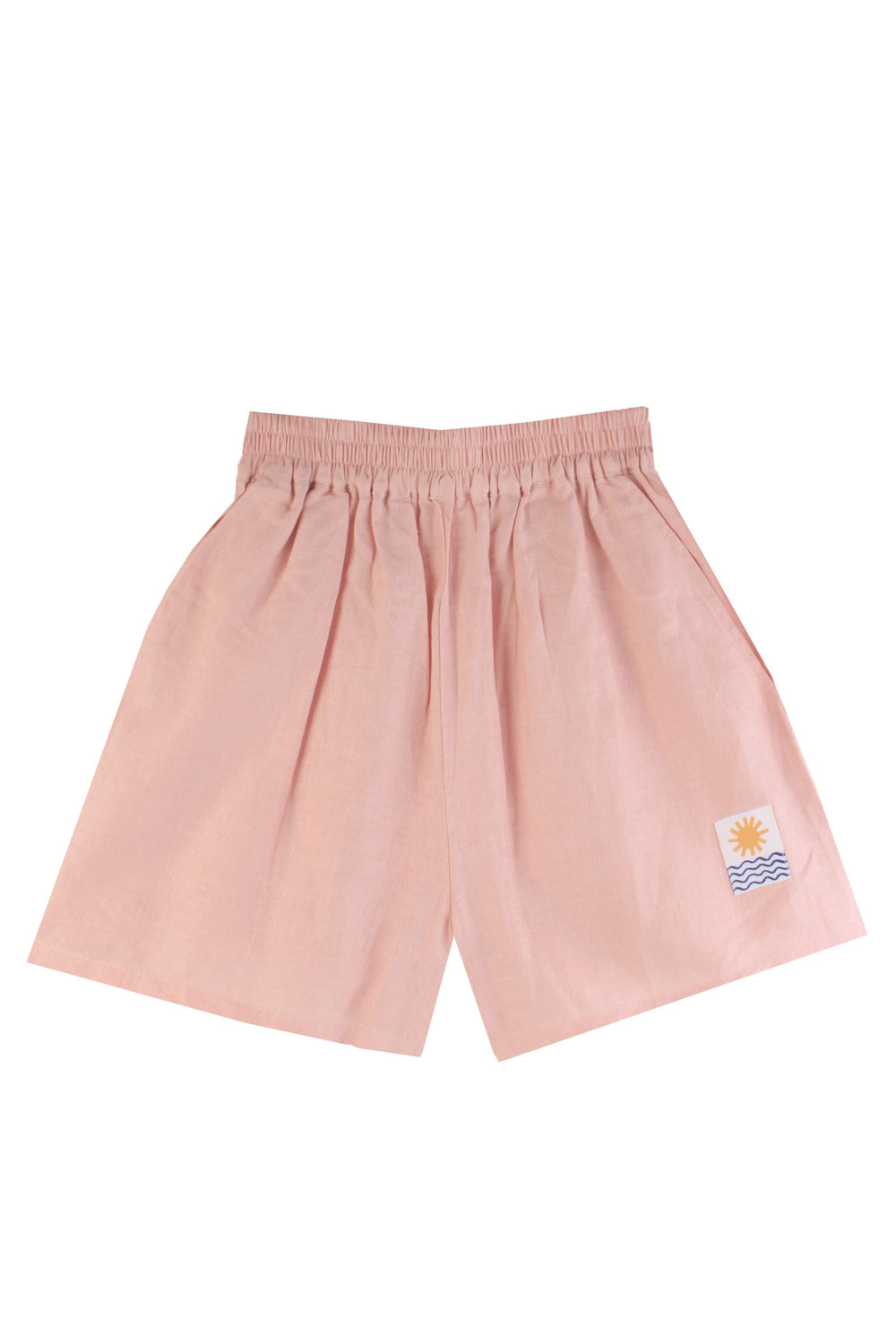 Basic Linen Shorts Petal